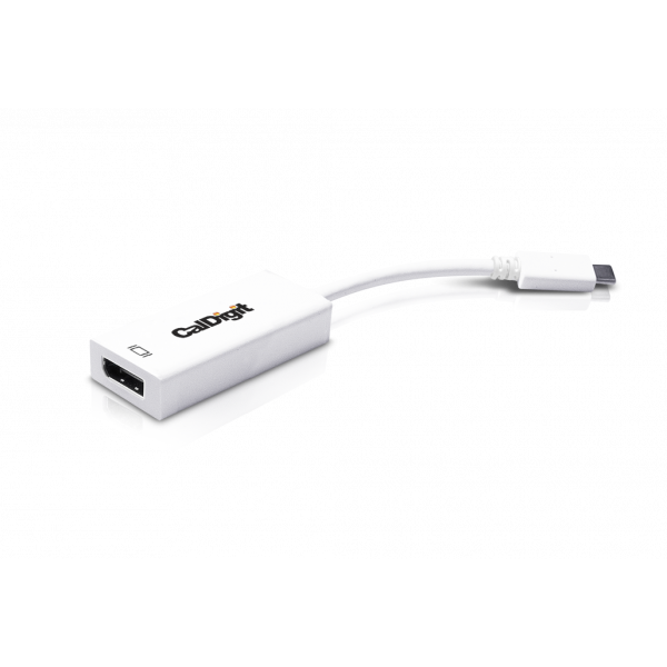 CalDigit USB-C to DisplayPort Adapter on a white background.