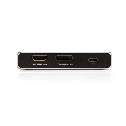 Side view of the USB-C SOHO Dock on a white background.