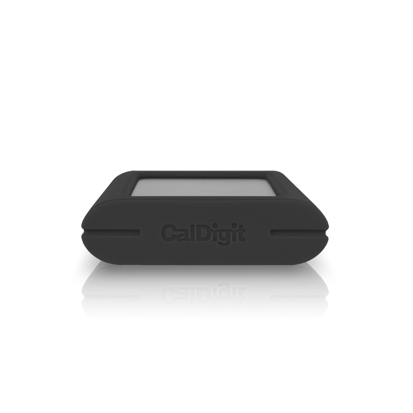 Front side view of a black Tuff nano Plus on a white background.