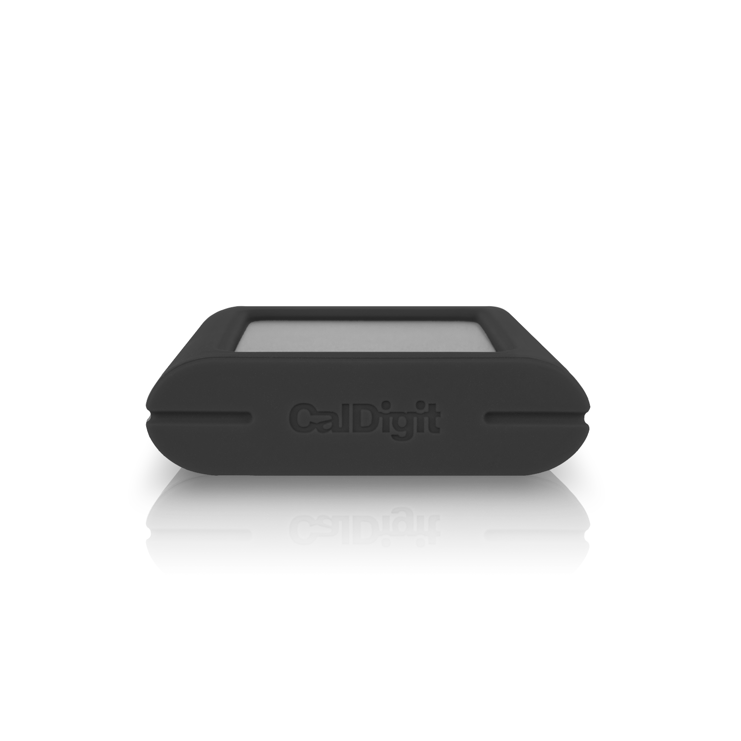 Front side view of a black Tuff nano Plus on a white background.