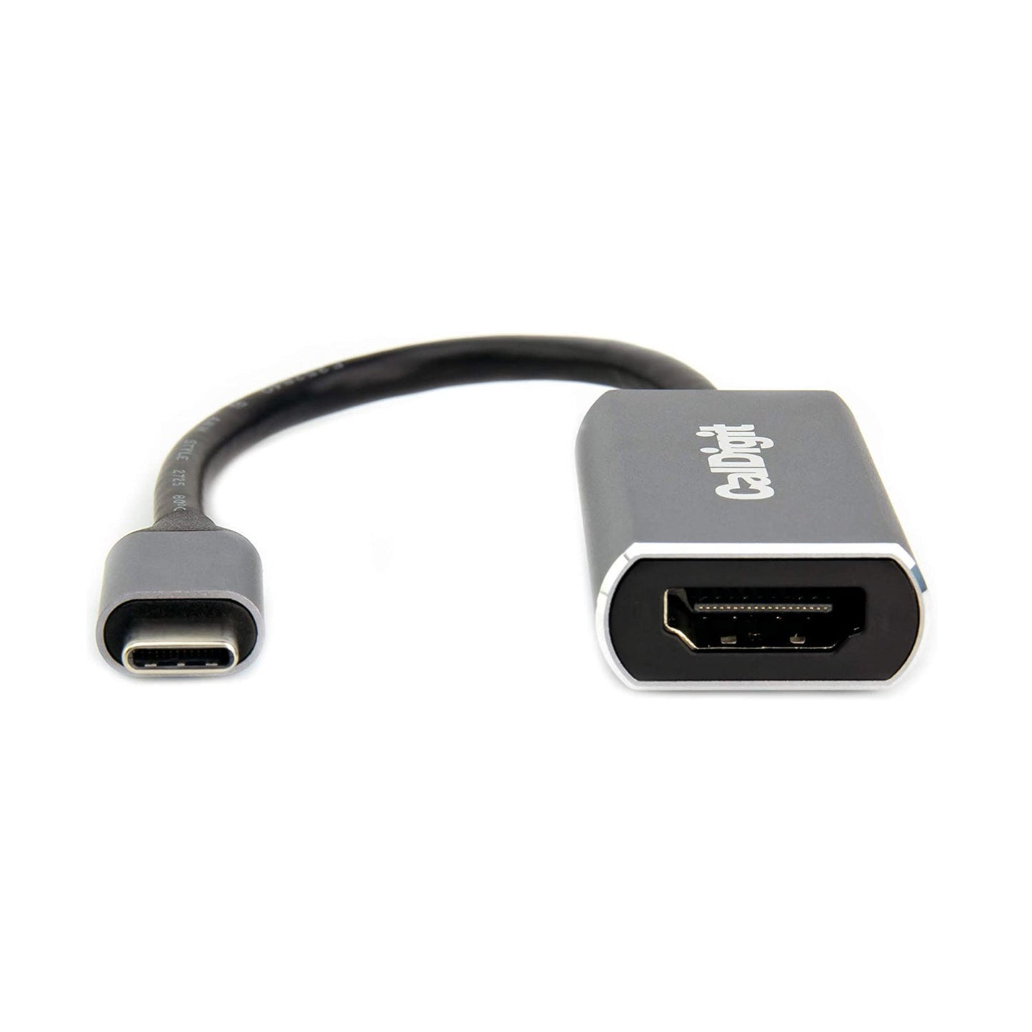 USB-C to HDMI Adapter on a white background.